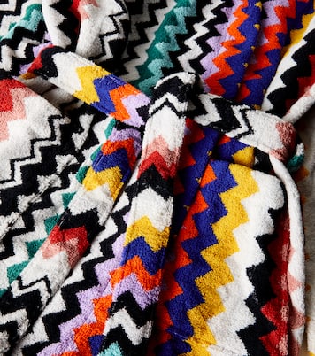 Best Zigzag cotton terry bathrobe | Missoni