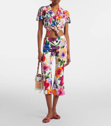 Floral capri pants | Dolce&Gabbana