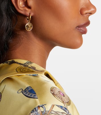 Medusa hoop earrings | Versace