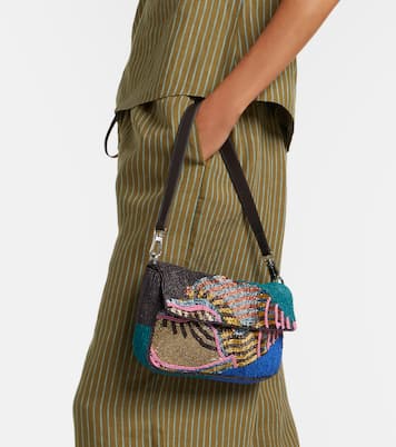 Timmy beaded shoulder bag | Staud