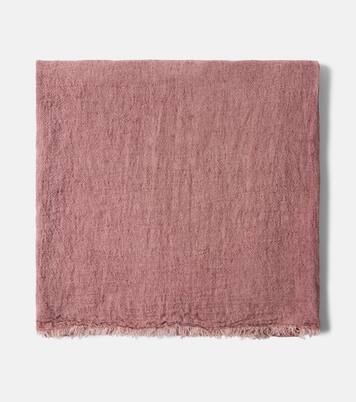 Linen crêpe throw | Maison de Vacances