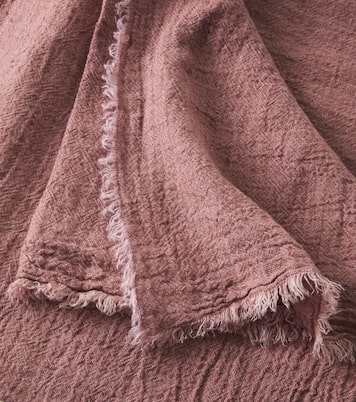 Linen crêpe throw | Maison de Vacances