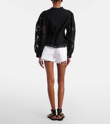 Parker denim shorts | Agolde