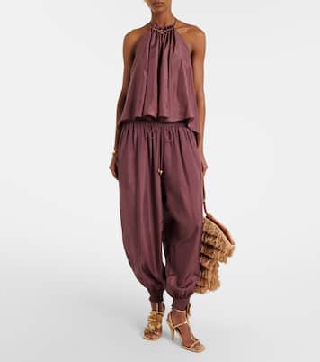 Aster silk habotai balloon pants | Zimmermann