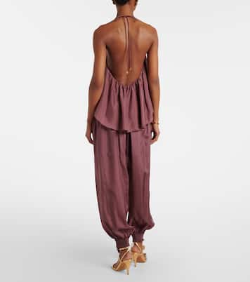 Aster silk habotai balloon pants | Zimmermann