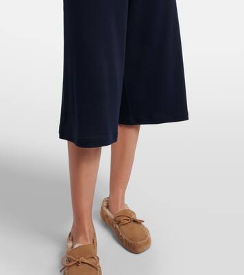 Dusk cotton Bermuda pants | The Row