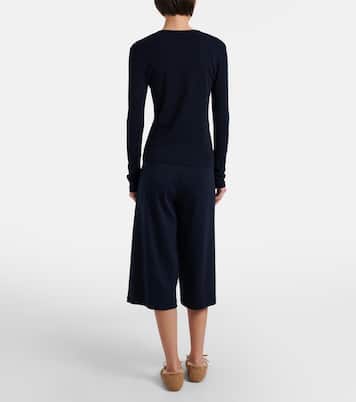 Dusk cotton Bermuda pants | The Row