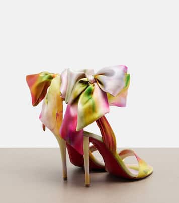 Miss Z Sandal Du Désert satin sandals | Christian Louboutin