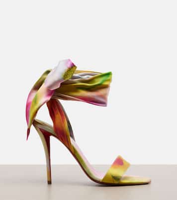 Miss Z Sandal Du Désert satin sandals | Christian Louboutin