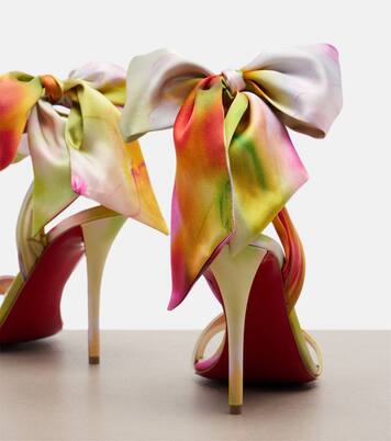 Miss Z Sandal Du Désert satin sandals | Christian Louboutin