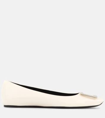 Ballerinas Trompette aus Lackleder | Roger Vivier