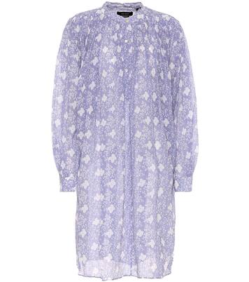 Robe chemise Erika imprimée en coton et soie | Isabel Marant