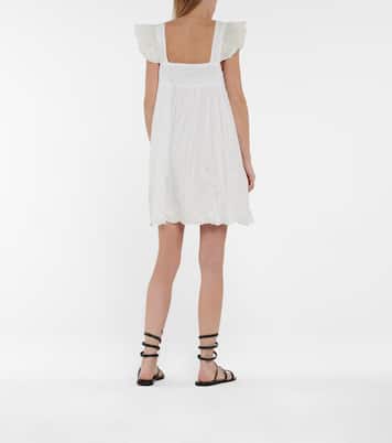 Verziertes Minikleid aus Baumwolle | Juliet Dunn