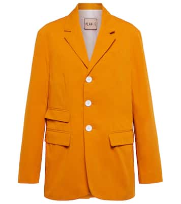 Blazer aus Baumwollpopeline | Plan C