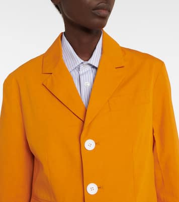 Blazer aus Baumwollpopeline | Plan C