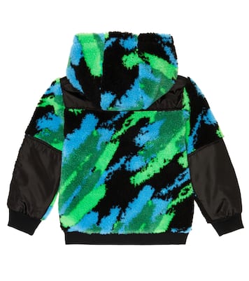 Felpa in teddy con cappuccio e zip | Stella McCartney Kids