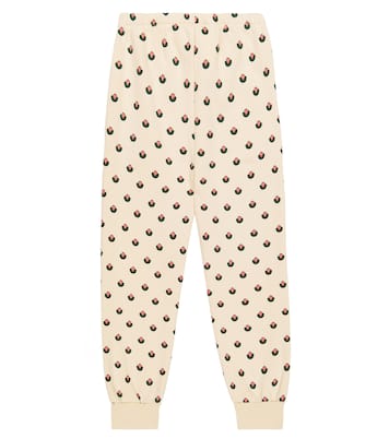 Panther printed cotton sweatpants | The Animals Observatory