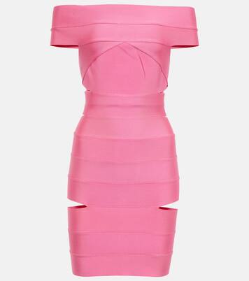 Robe à encolure bardot | Alexandre Vauthier