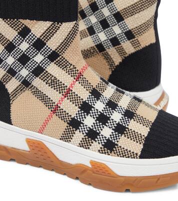 Vintage Check sock sneakers | Burberry Kids