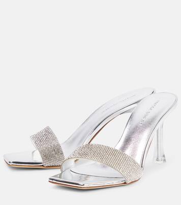 Pantoletten mit Leder | Magda Butrym