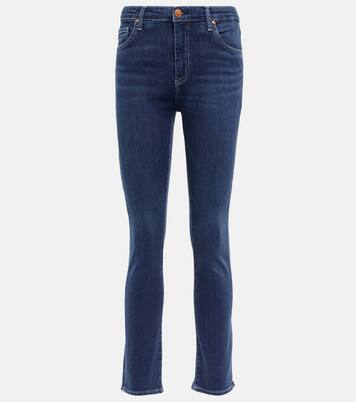 Mari high-rise slim jeans | AG Jeans