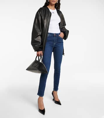 Mari high-rise slim jeans | AG Jeans