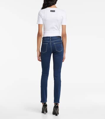 Mari high-rise slim jeans | AG Jeans