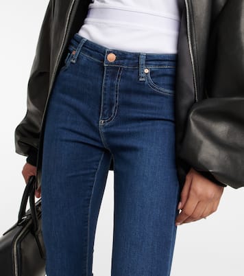 Mari high-rise slim jeans | AG Jeans