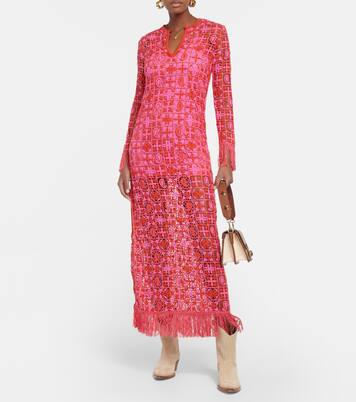 Maxikleid aus Häkelstrick | Etro