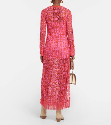 Maxikleid aus Häkelstrick | Etro