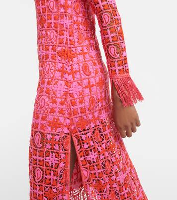 Maxikleid aus Häkelstrick | Etro