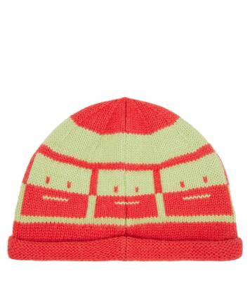 Intarsia wool beanie | Acne Studios Kids