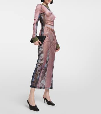 X Jean Paul Gaultier Maxikleid Trompe l'œil | Y/Project