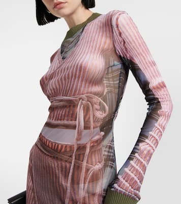 X Jean Paul Gaultier Maxikleid Trompe l'œil | Y/Project