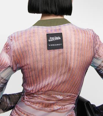 X Jean Paul Gaultier Maxikleid Trompe l'œil | Y/Project