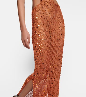 Maxikleid Morel mit Pailletten | Aya Muse