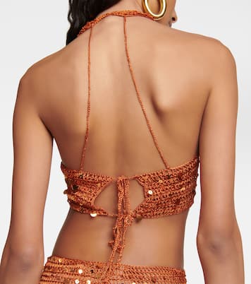 Maxikleid Morel mit Pailletten | Aya Muse