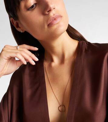 Antifer Heart 18kt rose gold necklace | Repossi