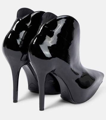 Booties Slick patent leather ankle boots | Alaïa