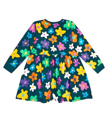 Floral cotton jersey dress | Stella McCartney Kids