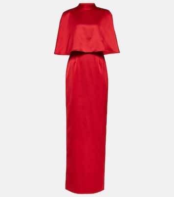 Robe aus Satin | Carolina Herrera