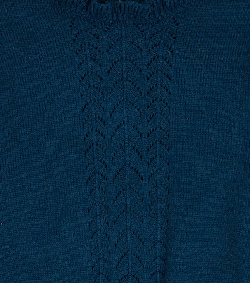 Stefania cotton-blend sweater | C'era Una Volta