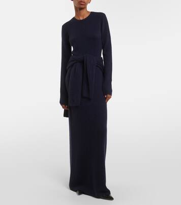Maxikleid Brogan aus Kaschmir und Seide | Gabriela Hearst