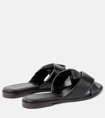 Pantoletten aus Leder | Ferragamo