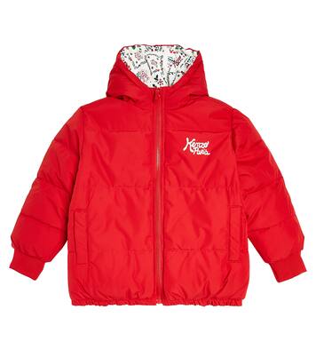 Reversible puffer jacket | Kenzo Kids