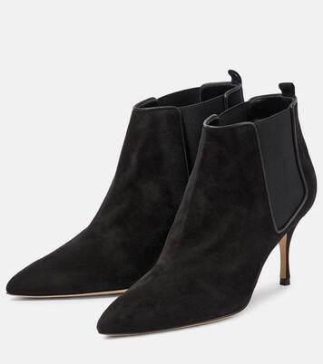 Dildi Otto suede ankle boots | Manolo Blahnik