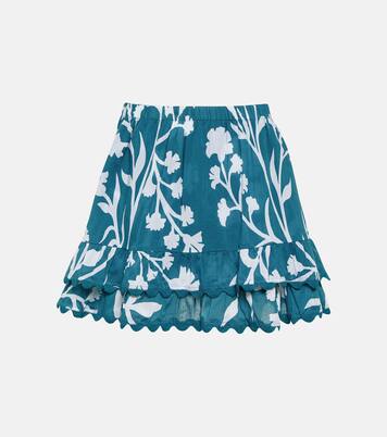 Bedruckter Minirock aus Baumwolle | Juliet Dunn