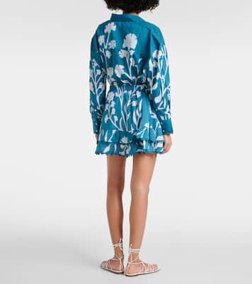 Bedruckter Minirock aus Baumwolle | Juliet Dunn