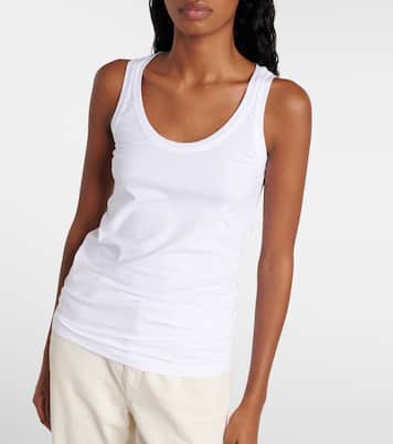Cotton-blend tank top | Brunello Cucinelli