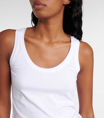 Cotton-blend tank top | Brunello Cucinelli